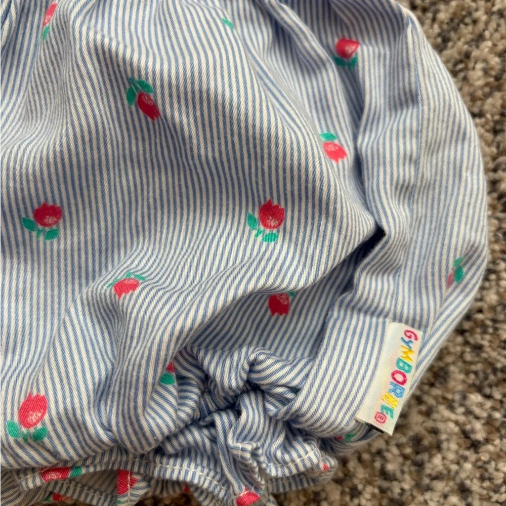 Gymboree Blue Stripe Bubble Shorts - Kids